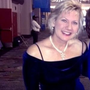 Vintage Jessica McClintock Blue Velvet Maxi Dress